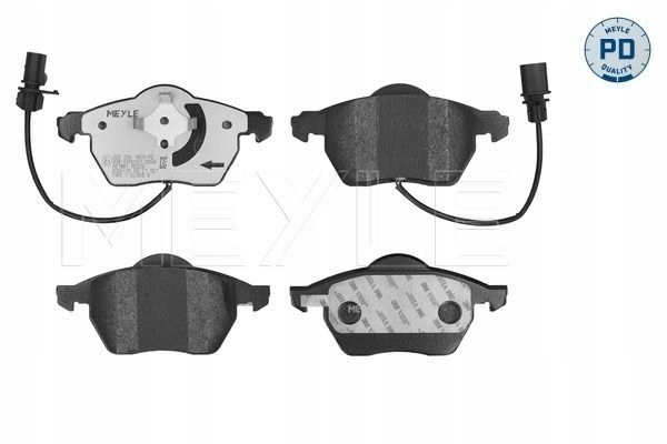 PLAQUETTES FREIN AVANT VW A6 01 97-Z CAPTEUR 025 230 1820/PD