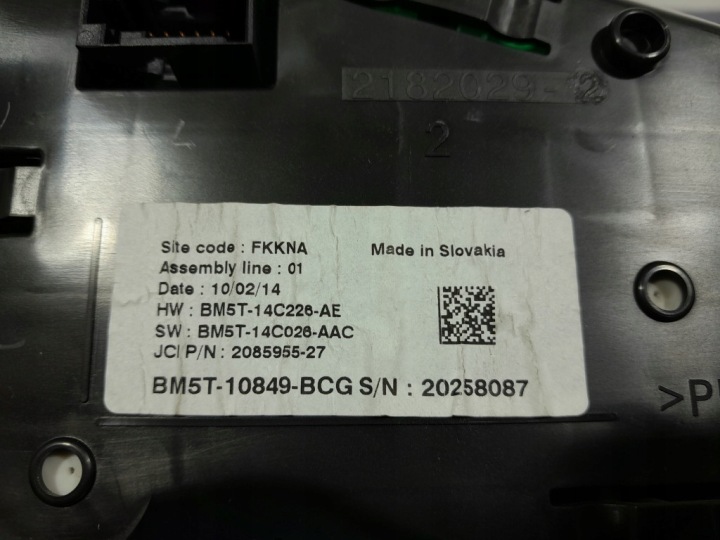 FORD FOCUS MK3 1.6 TDCI T3DA 95 KM COMPTEUR TABLEAU DE BORD EUROPE BM5T-10849-BCG
