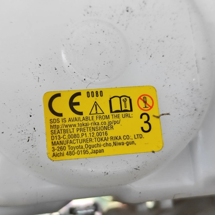 CEINTURE DE SÉCURITÉ AVANT GAUCHE LEXUS RX (_LA1_, _LH1_) 7322076181 33797450