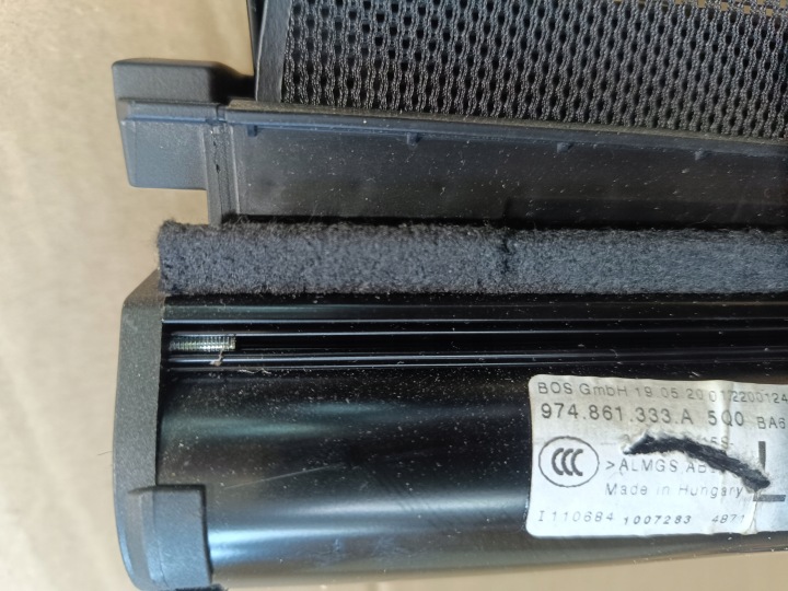 STORE PORTES ARRIÈRE GAUCHE PORSCHE PANAMERA 971 OE 974861333