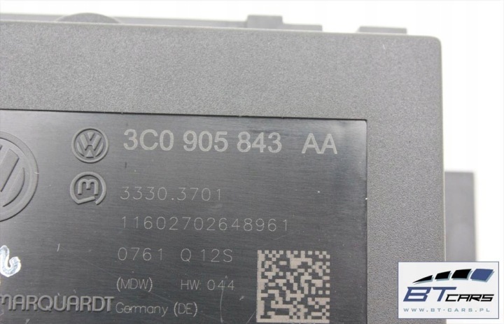 VW PASSAT B6 B7 CC CONTACTEUR D'ALLUMAGE CLÉ 3C0905843T 3C0905843AA 3C0905843AE 3C