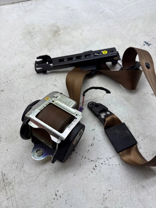 AUDI A6 C6 CEINTURE DE SÉCURITÉ GAUCHE AVANT MARRON 4F0857705 605404600