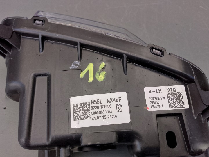 HYUNDAI TUCSON 4 IV 2024- LIFT PHARES ANTIBROUILLARD LED FJD GAUCHE 92207-N7550