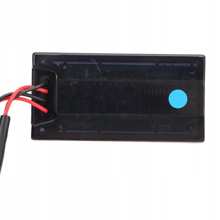 DC 12V INDICADOR TEMPERATURA DE AGUA LCD AZUL 