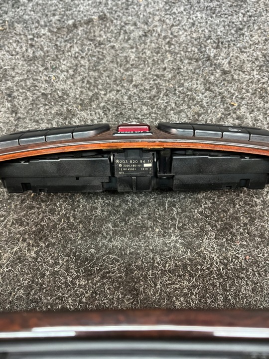 PANNEAU CLIMATISATION CHÂSSIS MERCEDES W203 2038300585 2038209410