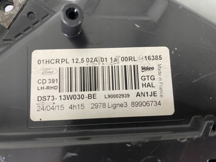 PHARES FORD MONDEO MK5 GAUCHE DROITE AVANT AVANT DS7313W030BE DS7313W029BE