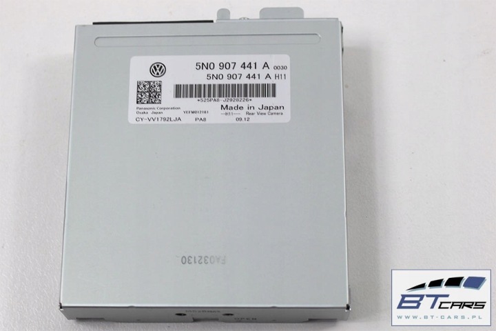 VW TIGUAN CAMÉRA ARRIÈRE MARCHE ARRIÈRE 5N0827566 CONTRÔLEUR MODULE 7N0907441A 5N0 907