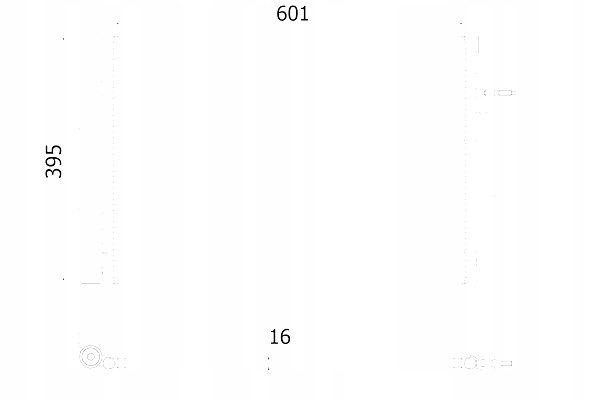 MAHLE CONDENSADOR DE ACONDICIONADOR OPEL 