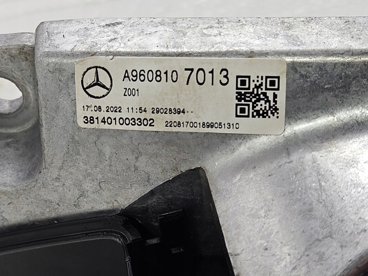 GAUCHE RÉTROVISEUR CAMÉRA MERCEDES ACTROS MP5 A960810 7113 A9608107113