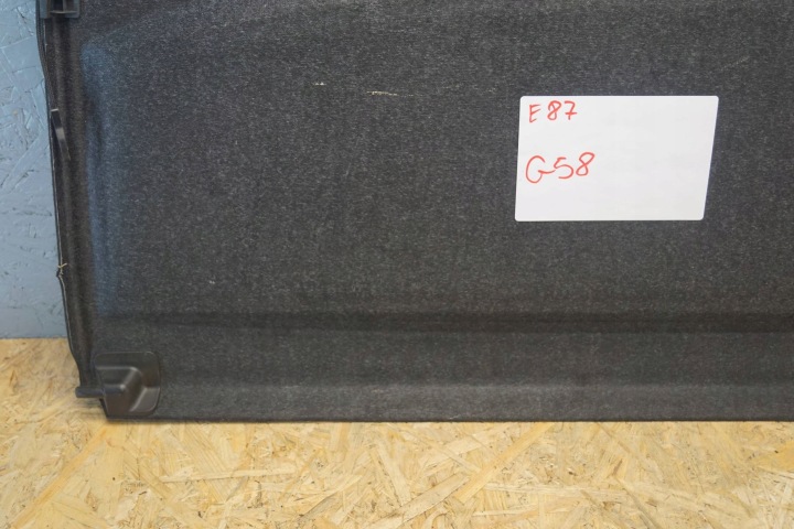 BMW E87 ÉTAGÈRE COUVERCLES DE COFFRE ARRIÈRE (G58)