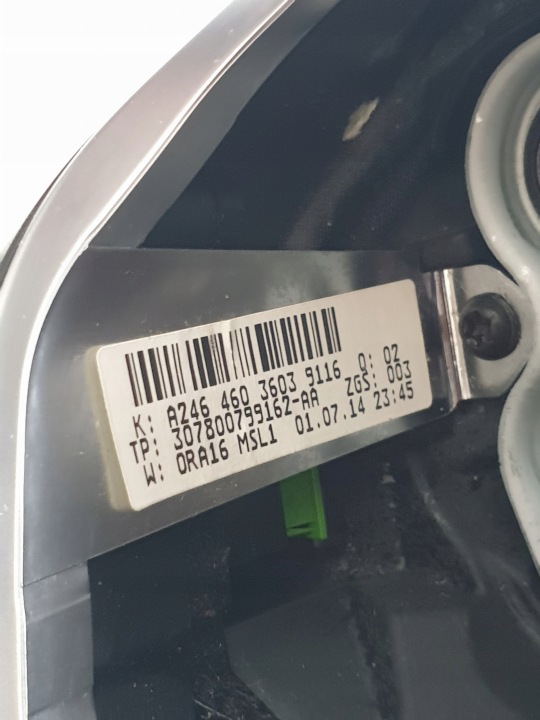 VOLANT MERCEDES W246 W176 A2464603603