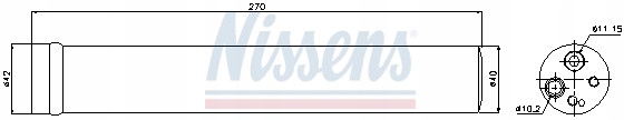 DESHUMECTADOR NISSENS 95504 