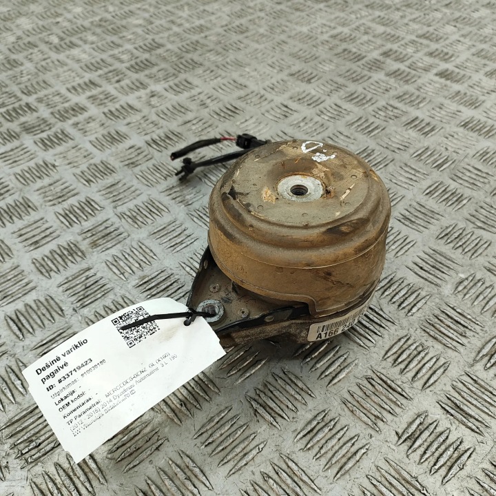 MERCEDES GLE W166 COUSSIN MOTEUR POIGNÉE A1662406917