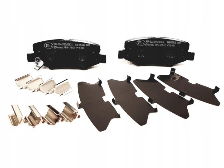 PLAQUETTES FREIN ARRIÈRE BREMBO DROIT 18 024/BRE