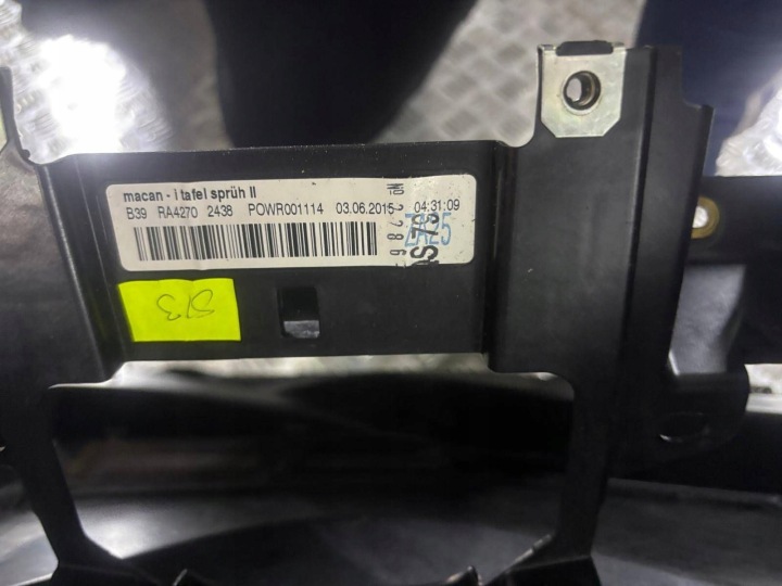 PORSCHE MACAN (95B) TABLEAU DE BORD COCKPIT CUIR 95B857003R