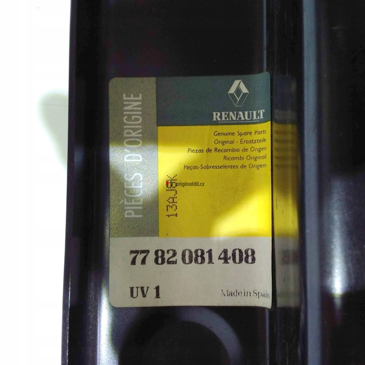 RENAULT TRAFIC II RENFORCEMENT TRANSVERSAL 7782081408