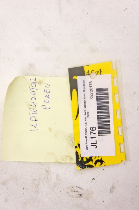 JL176 OPEL ASTRA K 1.2I CATALYSEUR 55506884