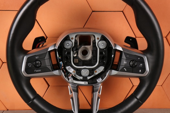 BMW F70 F74 U06 X1 U11 2 PIÈCES U10 VOLANT MODULE AVEC CHAUFFAGE PALETTES ASSISTANT