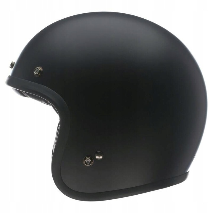 CASCO PARA MOTOCICLETA ABIERTO BELL CUSTOM 500 SOLID - NEGRO MATE CASCO M 