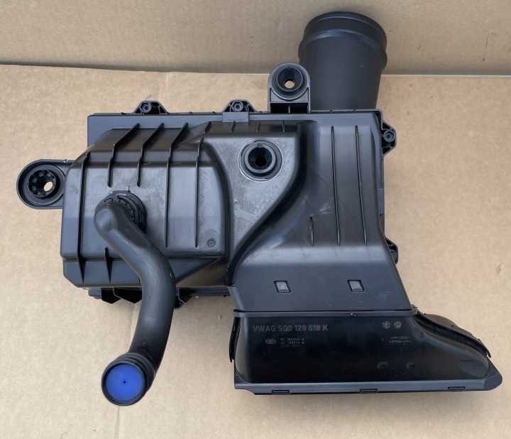 CHÂSSIS FILTRE AIR 5Q0129607AQ 5Q0129601BB VW SKODA ORIGINAL COMME NEUF