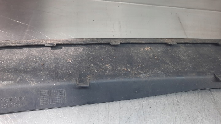 OPEL VECTRA C UNIVERSEL MOULURE DOUBLURE PARE-CHOCS ARRIÈRE 13100362
