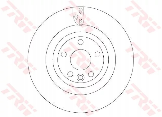 DF6706S/TRW DISC HAM. JAGUAR F-PACE 15- REAR 