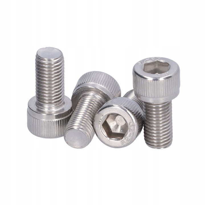4 PIÈCES FERMOIR VIS SZESCIOKATNA BOUCHON DOUILLES VIS M10X20 ACIER INOXYDABLE A2