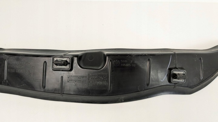 BMW X4 G02 7395549 MOULURE GARDE-BOUE GAUCHE CÔTÉ INSONORISATION