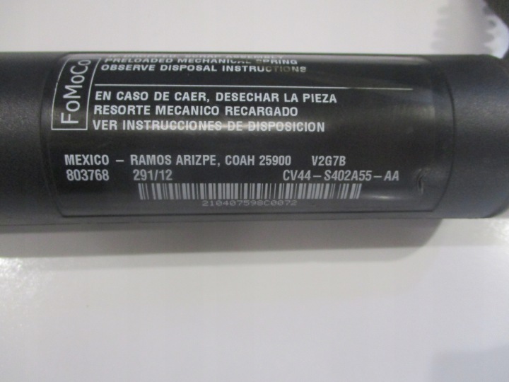 SERVOMOTEUR COUVERCLES DE COFFRE COUVERCLES DE COFFRE ARRIÈRE DROIT GAUCHE ENSEMBLE KUGA MK2 CV44-S402A55-AA