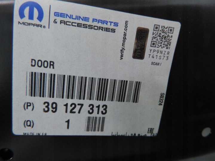 OPEL CROSSLAND X PORTES GAUCHE AVANT 13467545 39127313 NOUVEAU ORIGINAL