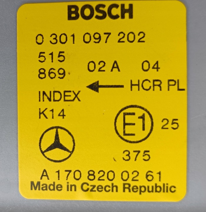 MERCEDES SLK W170 R170 PROJECTEUR PHARE DROITE