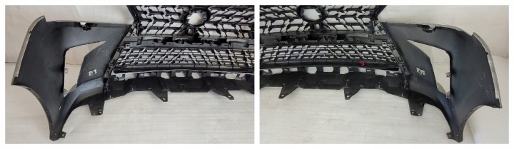 PARE-CHOCS CHROME AVANT LEXUS LX570 LX 570 LIFT 2016-