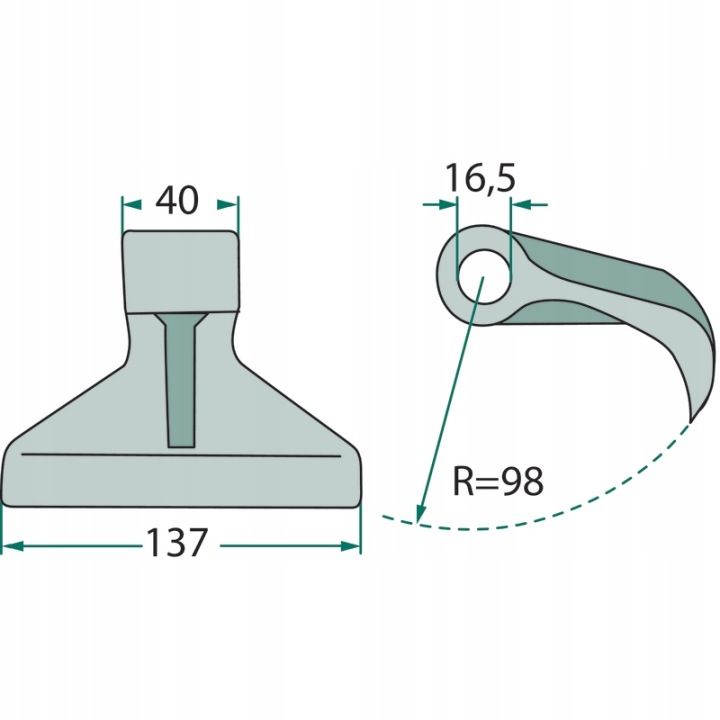 SOC WYSIEWU SOC DE SEMOIR KLEINE UNICORN 3 KL810210 810210 15-450-25