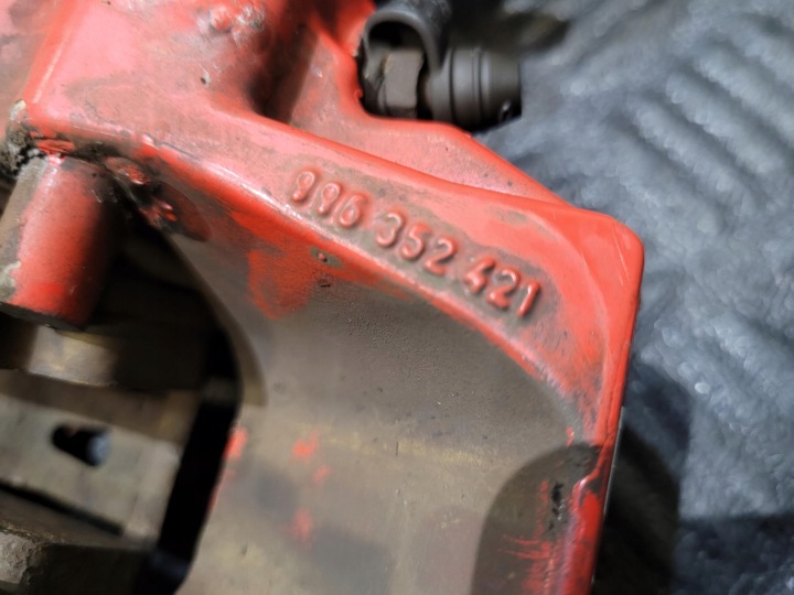 ÉTRIER DE FREIN ARRIÈRE ARRIÈRE GAUCHE 996352421 BREMBO PORSCHE BOXSTER CAYMAN AVEC 987