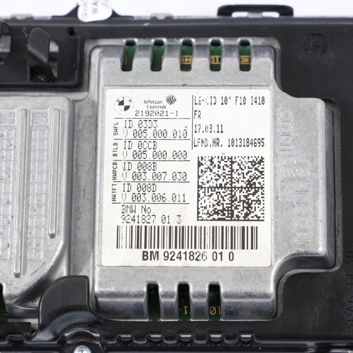 BMW F10 F11 MONITEUR MONITEUR RADIO NAVIGATION 10,25″ 9241826