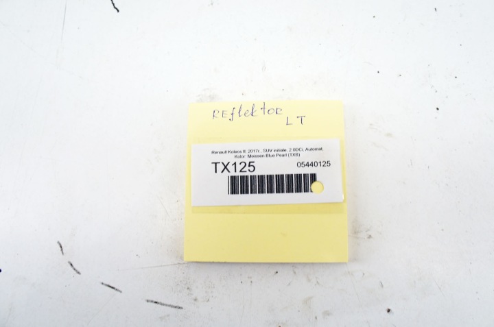 TX125 RENAULT KOLEOS II PHARE GAUCHE ARRIÈRE 265554226R 90065799 A050854