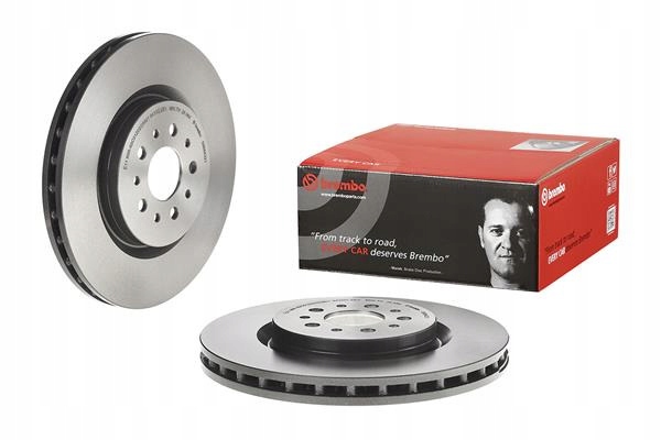 DISQUE DE FREIN BREMBO 9684321 photo 2 - milautoparts-fr.ukrlive.com