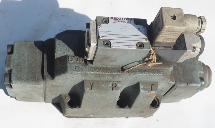 DISTRIBUTEUR ÉLECTROVANNE HYDRAULIQUE REXROTH H-4WEH 25 Y60/6A G24 NZ4