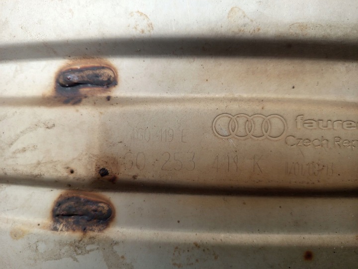 AUDI A6 S6 C7 4G 4G0253411K SILENCIEUX COMPLET