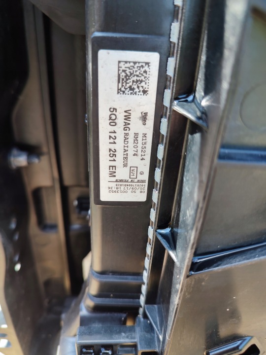 PANNEAU AVANT AVANT RENFORCEMENT RADIATEURS COMPLET VW GOLF 7 VII 1.0 TSI EUROPE