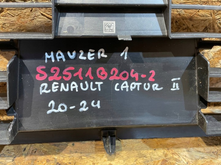 RENAULT CAPTUR II 2 19-24 CALANDRE GRILLE INFÉRIEURE PARE-CHOCS AVANT AVANT