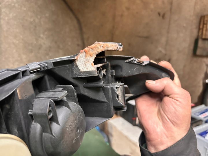 MERCEDES A CLASSE W169 LIFT PROJECTEUR PHARE ORIGINALE EUROPÉENNE ORIGINAL
