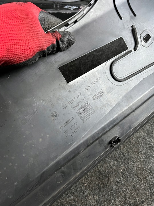 BMW F01 SÉRIE 7 PROTECTION CAPUCHONS CALANDRE PANNEAU AVANT ENSEMBLE 7019801