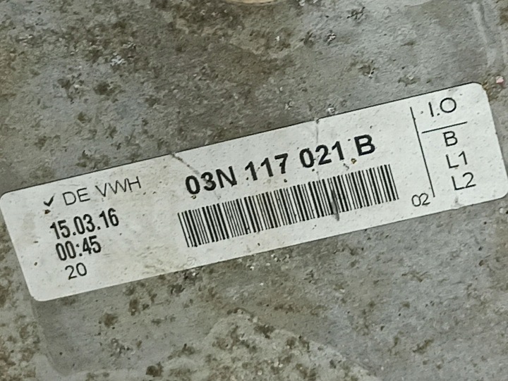 AUDI A4 S4 B9 8W FIXATION POIGNÉE FILTRE HUILES 03N115389N