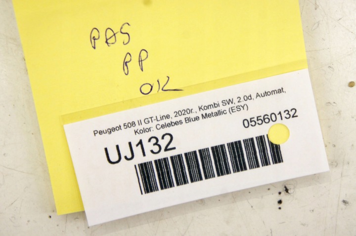 UJ132 PEUGEOT 508 II CEINTURE DE SÉCURITÉ DROIT AVANT 98135299XX EUROPE