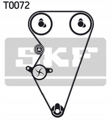 BOMBA DE REFRIGERACIÓN SKF VKMC 07301 