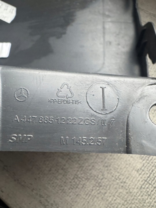 MERCEDES VITO W447 447 ANGLE PARE-CHOCS PROTECTION GAUCHE ARRIÈRE