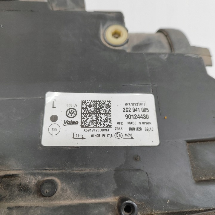 VOLKSWAGEN POLO VI 2020 GAUCHE CÔTÉ PHARE AVANT
