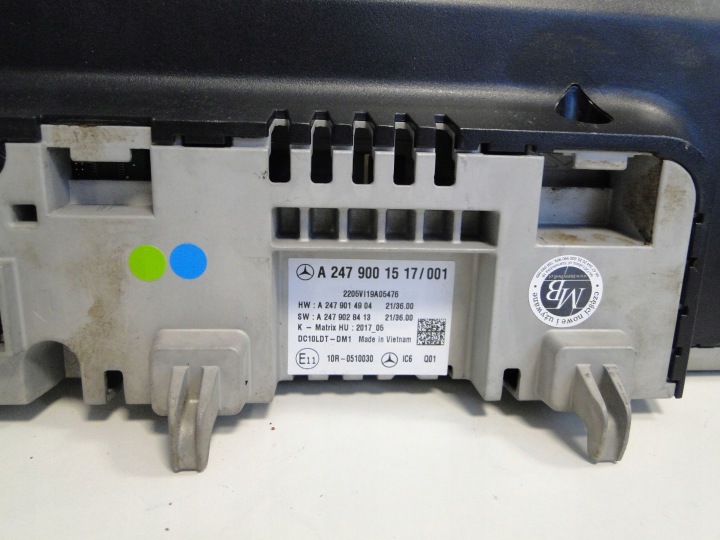MERCEDES B CLASSE 247 GLA GLB 247 EQC N293 COMPTEUR MONITEUR ÉCRAN MONITEUR