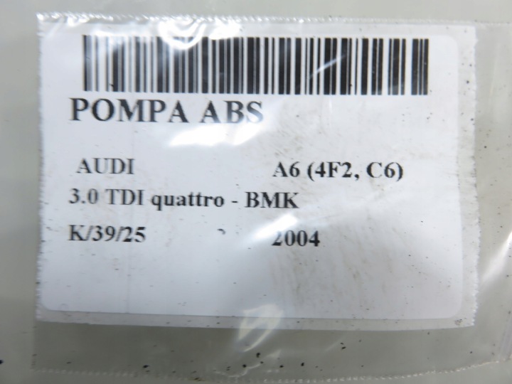POMPE ABS AUDI A6 (4F2, C6) 0265950359 4F0910517E 4F0614517A